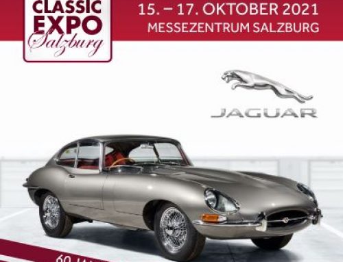 Classic Expo Salzburg 2021 with special exhibition 60 years Jaguar E-Type